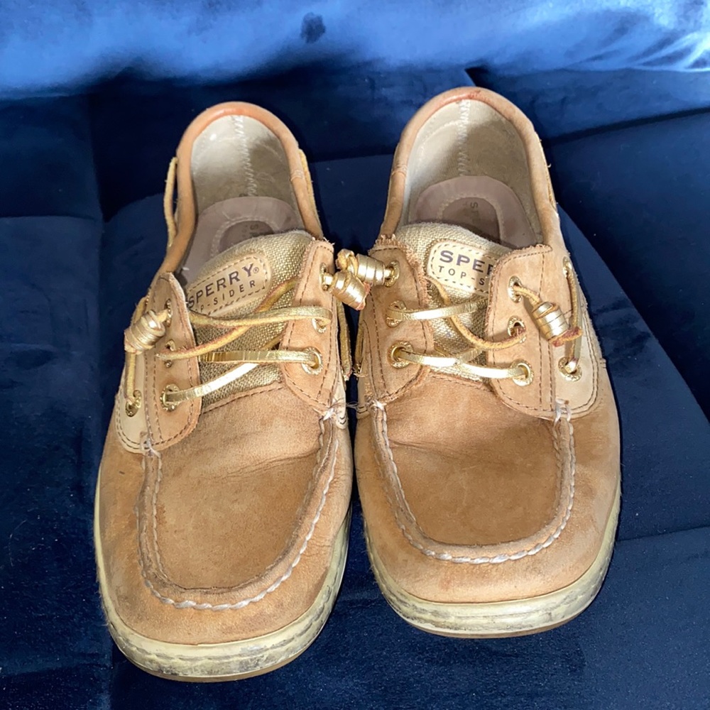 Gold Sperrys